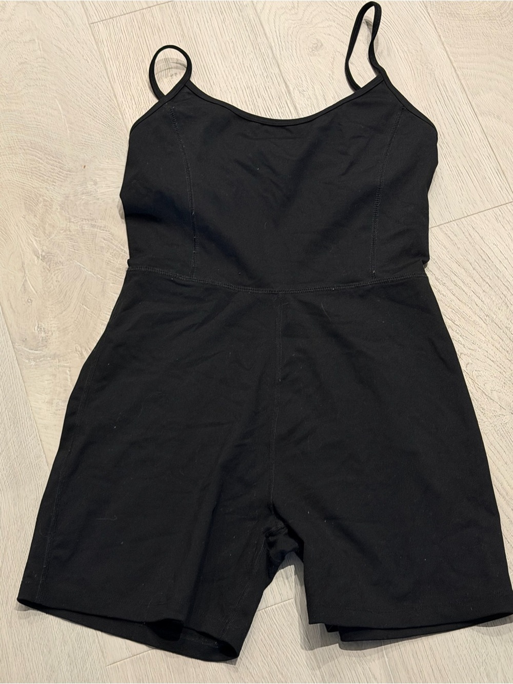 Garage Black Stretch Romper Jumpsuit